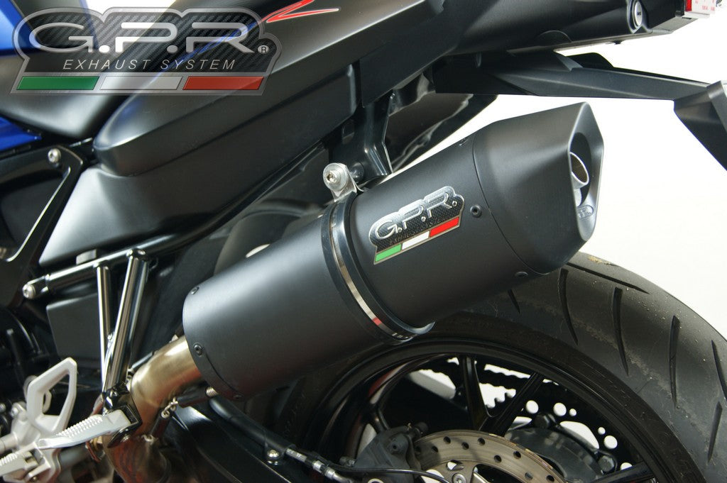 GPR BMW F800R (15/16) Slip-on Exhaust "Furore Nero"