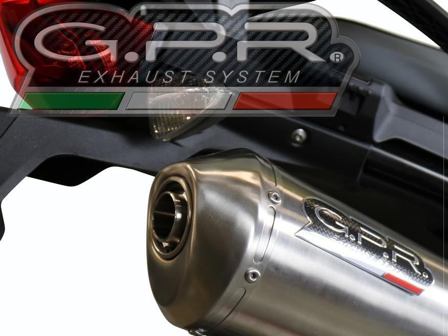 GPR Ducati Monster 750 Dual Slip-on Exhaust "Satinox" (EU homologated)