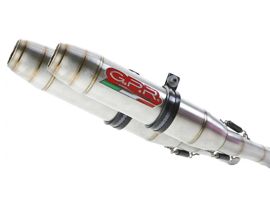 GPR Ducati Monster S2R Slip-on Exhaust "Deeptone Inox" (EU homologated)