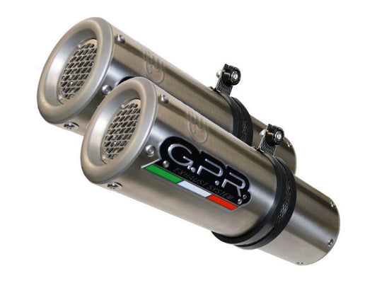 GPR Ducati Superbike 749 Dual Slip-on Exhaust "M3 Inox" (EU homologated)