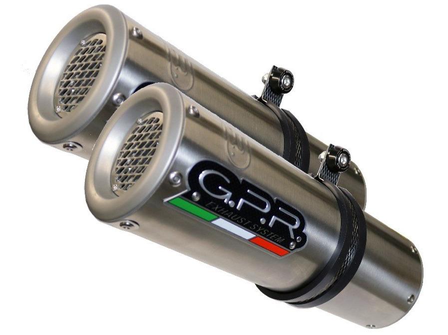 GPR Ducati Superbike 999 Dual Slip-on Exhaust "M3 Inox" (EU homologated)