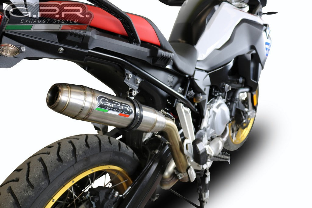 GPR Kawasaki KLE 300 Versys-X Slip-on Exhaust "Deeptone Inox" (EU homologated)