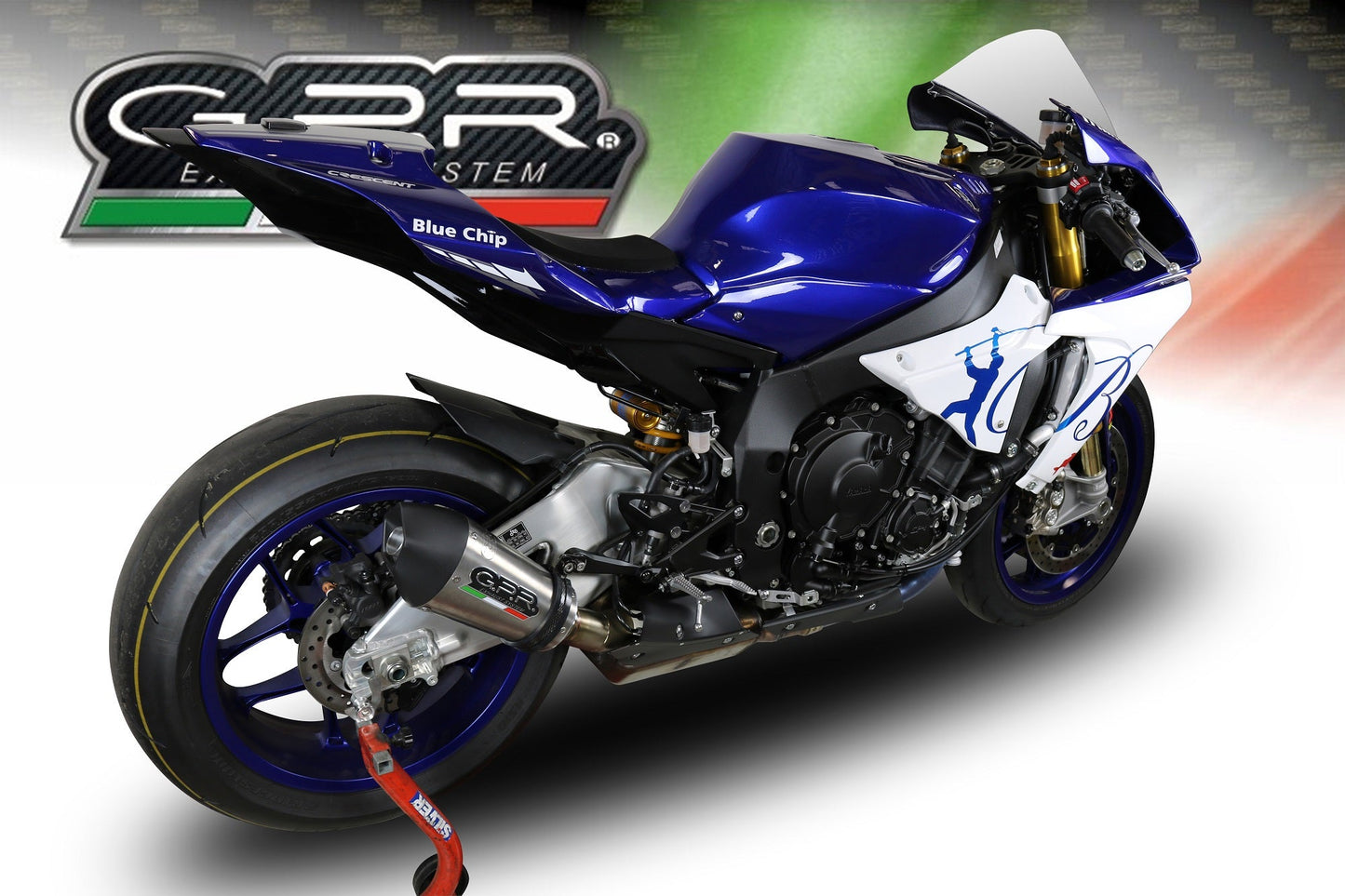 GPR Yamaha YZF-R1 (2015 – ) Slip-on Exhaust "GPE Anniversary Titanium"