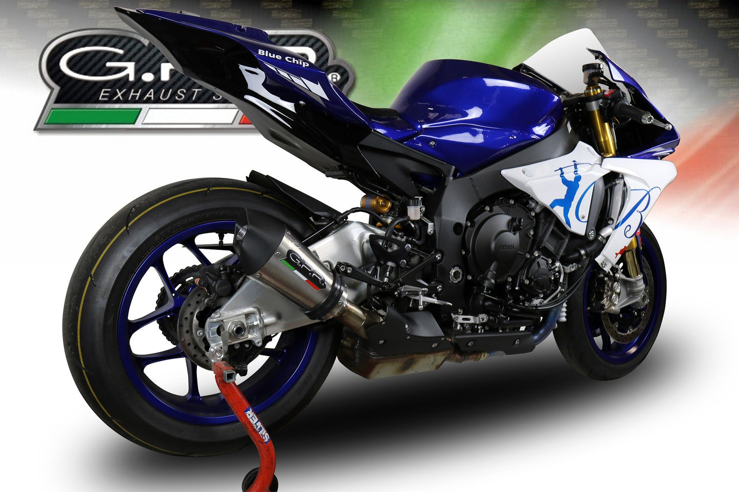 GPR Yamaha YZF-R1 (2015 – ) Slip-on Exhaust "GPE Anniversary Titanium"