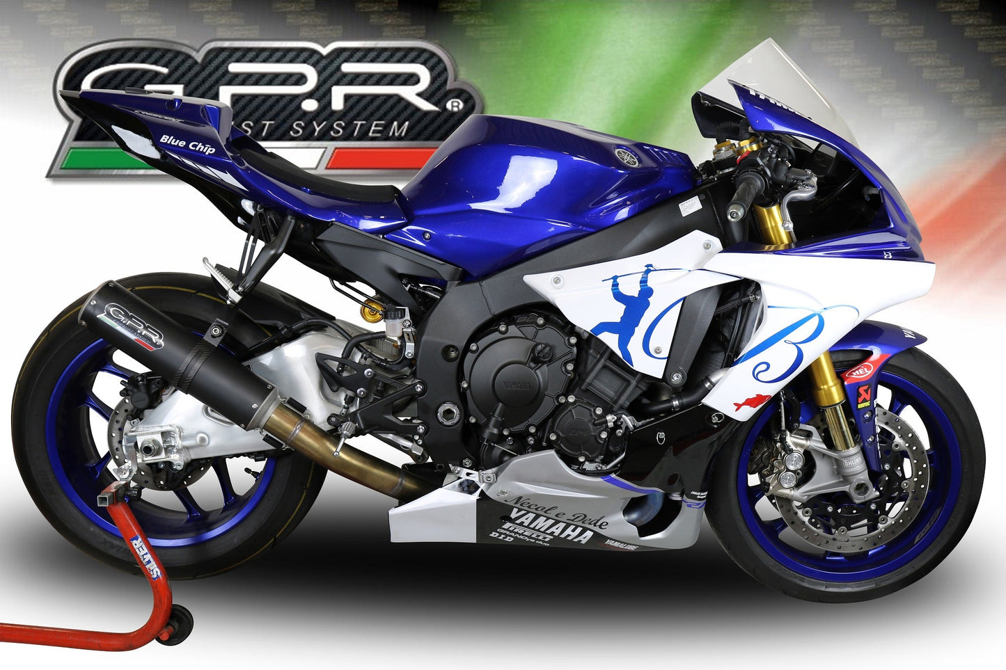 GPR Yamaha YZF-R1 (2015 – ) Slip-on Exhaust "M3 Black Titanium"