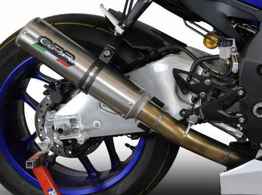 GPR Yamaha YZF-R1 (2015 – ) Slip-on Exhaust "M3 Titanium Natural"