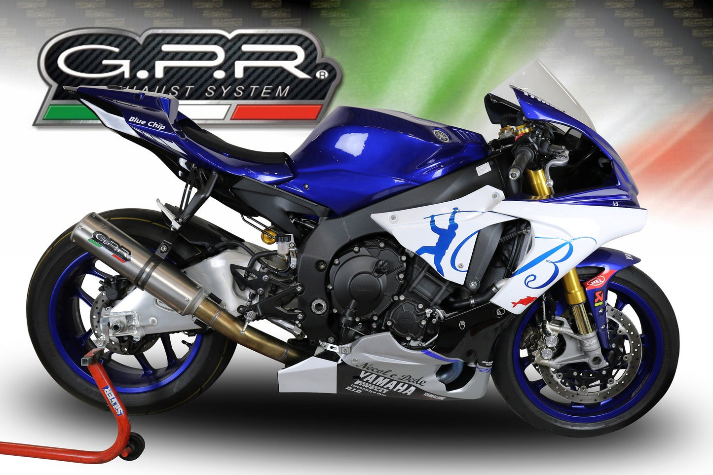 GPR Yamaha YZF-R1 (2015 – ) Slip-on Exhaust "M3 Titanium Natural"