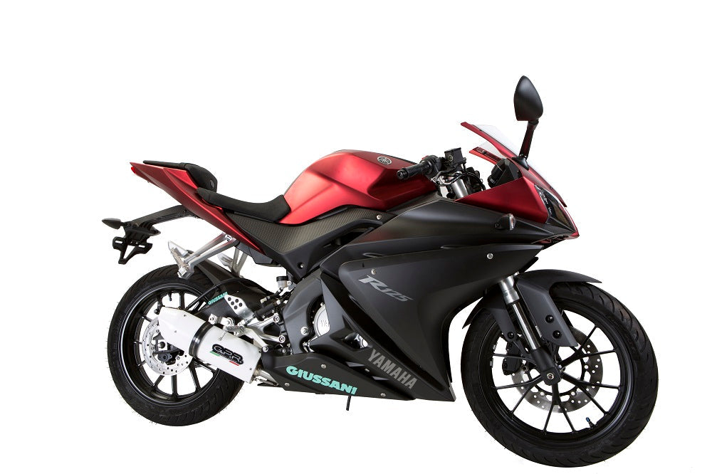 GPR Yamaha YZF-R125 (14/18) Full Exhaust System "Albus Ceramic" (EU homologated)