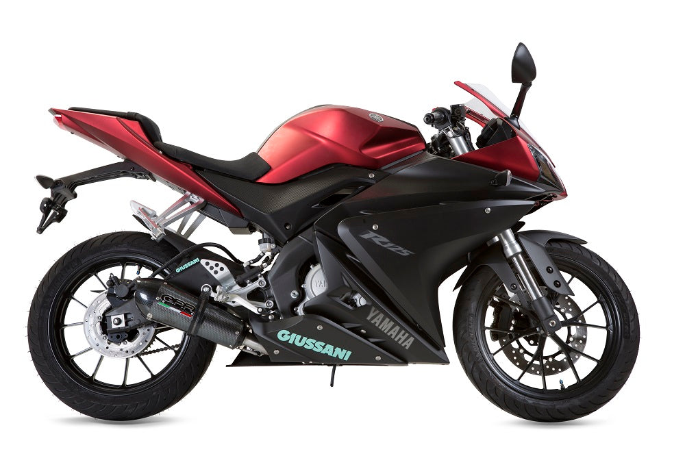 GPR Yamaha YZF-R125 (14/18) Full Exhaust System "GPE Anniversary Poppy" (EU homologated)